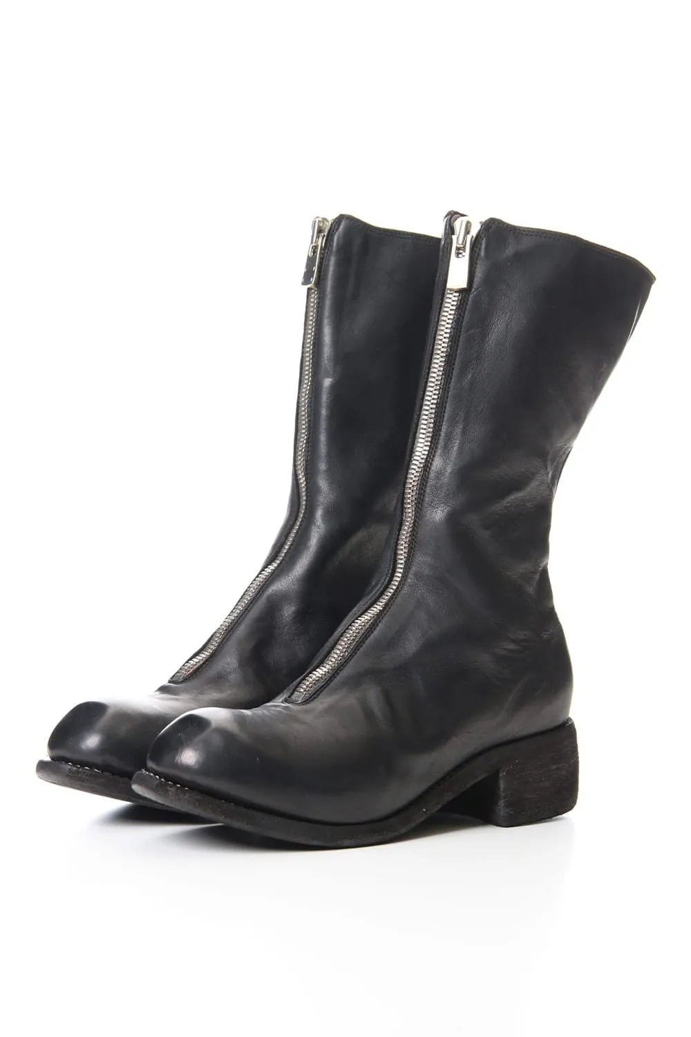 Pl9 Front Zipper Boots