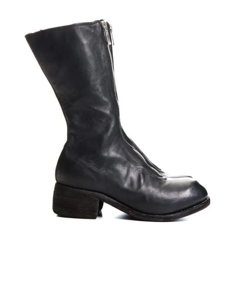 Pl9 Front Zipper Boots