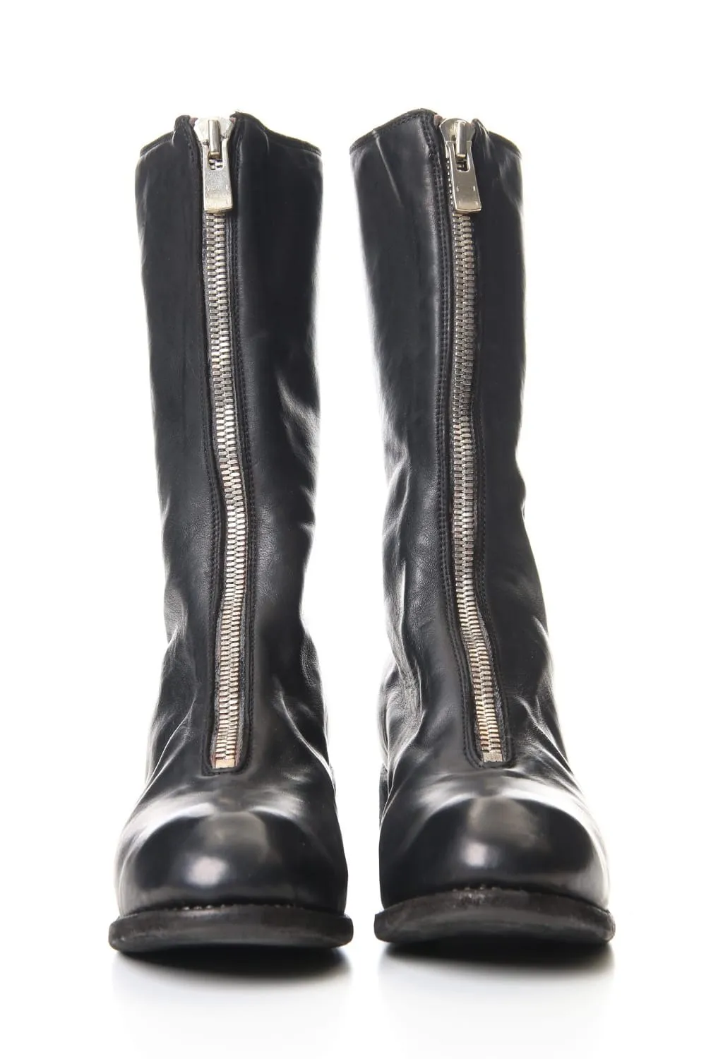 Pl9 Front Zipper Boots