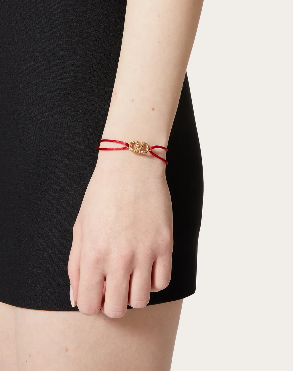 Valentino Garavani Vlogo Embellished Signature Bracelet