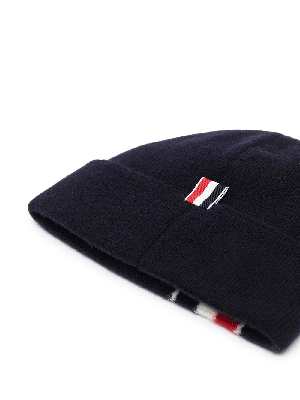 Stripe Detail Merino Beanie