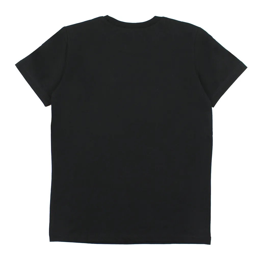 N 21 T-Shirt Bambino Nera In Jersey Di Cotone