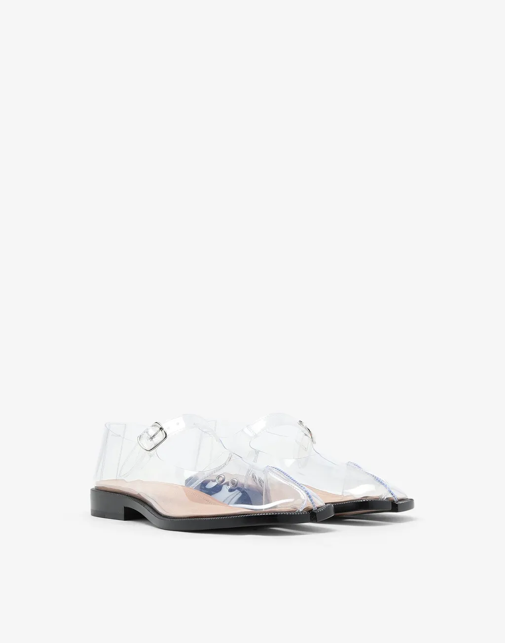 Sheer Tabi-Toe Sandals