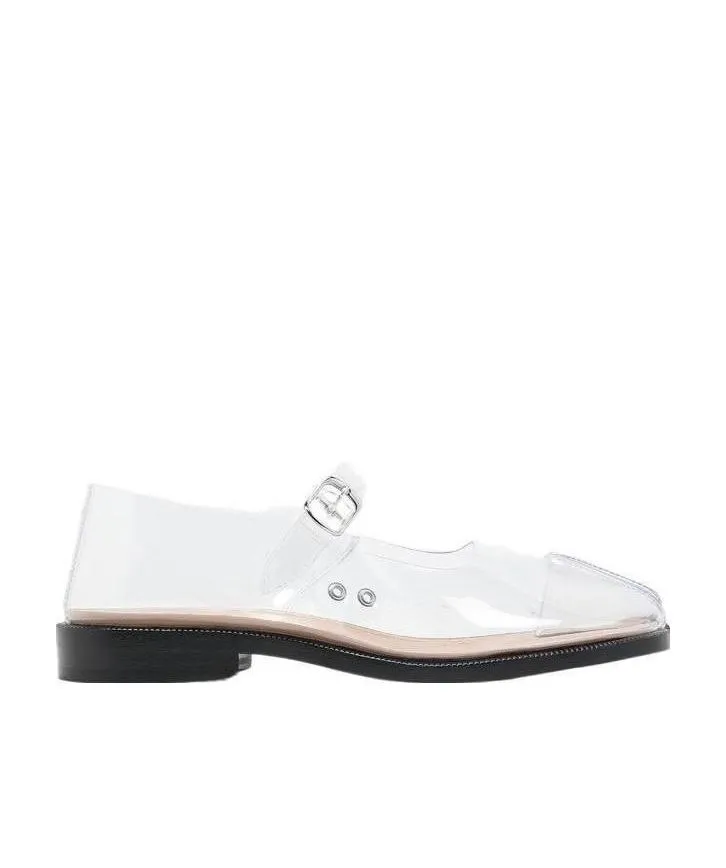 Sheer Tabi-Toe Sandals