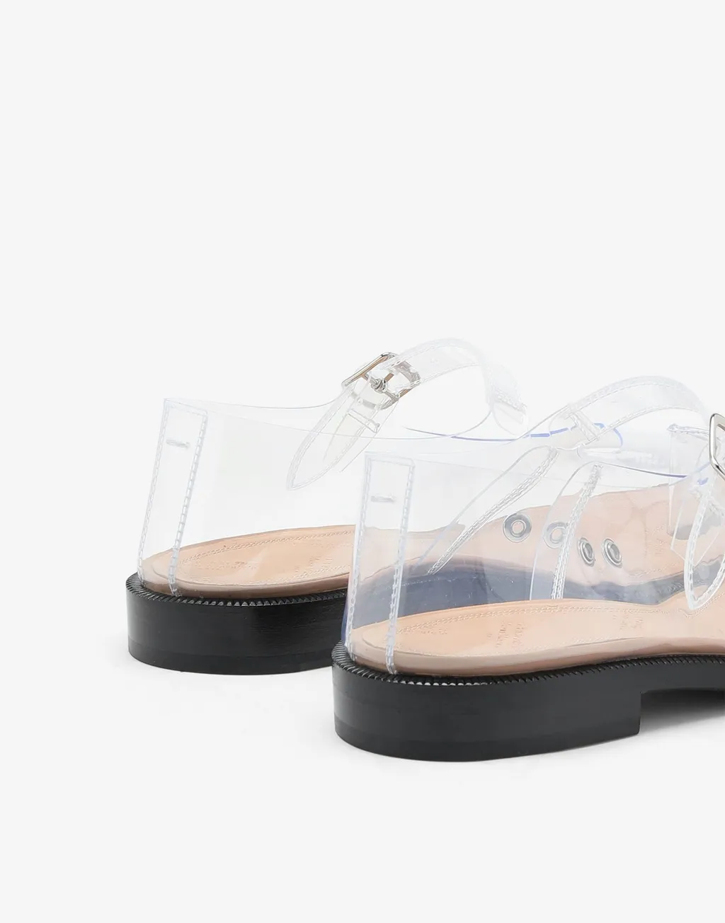Sheer Tabi-Toe Sandals