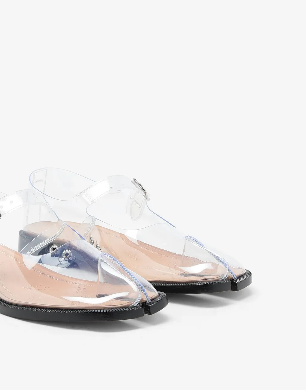 Sheer Tabi-Toe Sandals