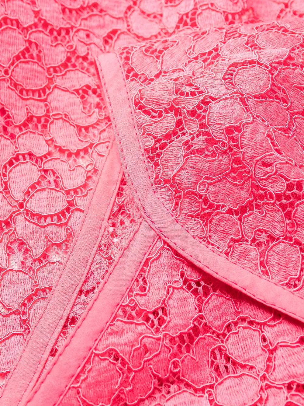 One Shoulder Lace Mini Dress
