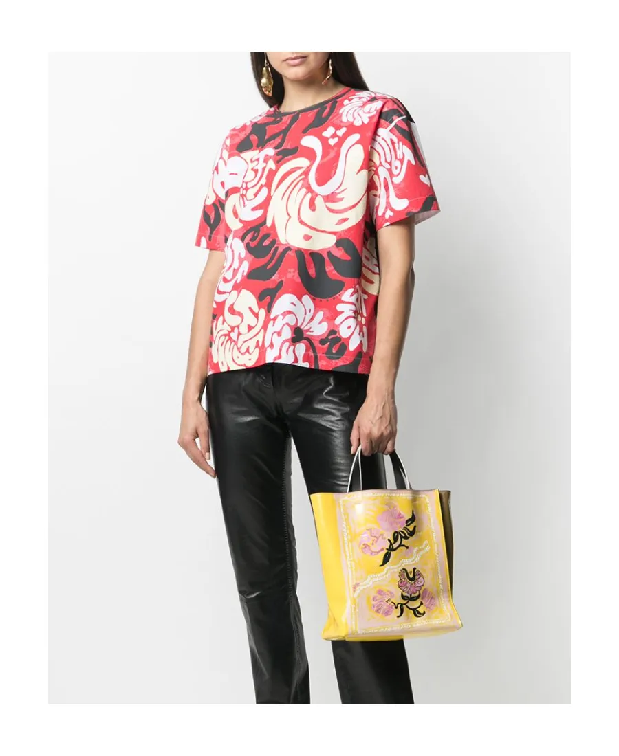 Marni Graphic-Printed Crewneck Blouse