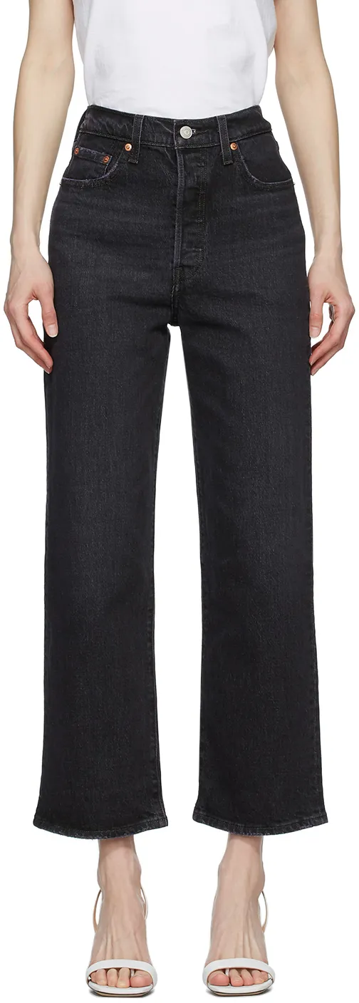 Ribcage High-Rise Straight Jeans