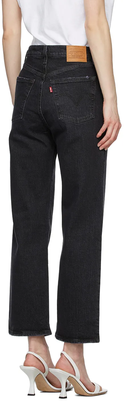 Ribcage High-Rise Straight Jeans