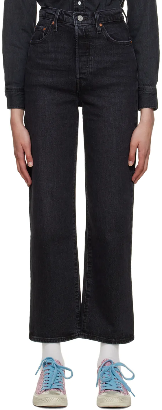 Ribcage High-Rise Straight Jeans