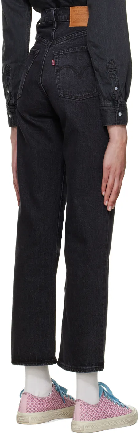 Ribcage High-Rise Straight Jeans