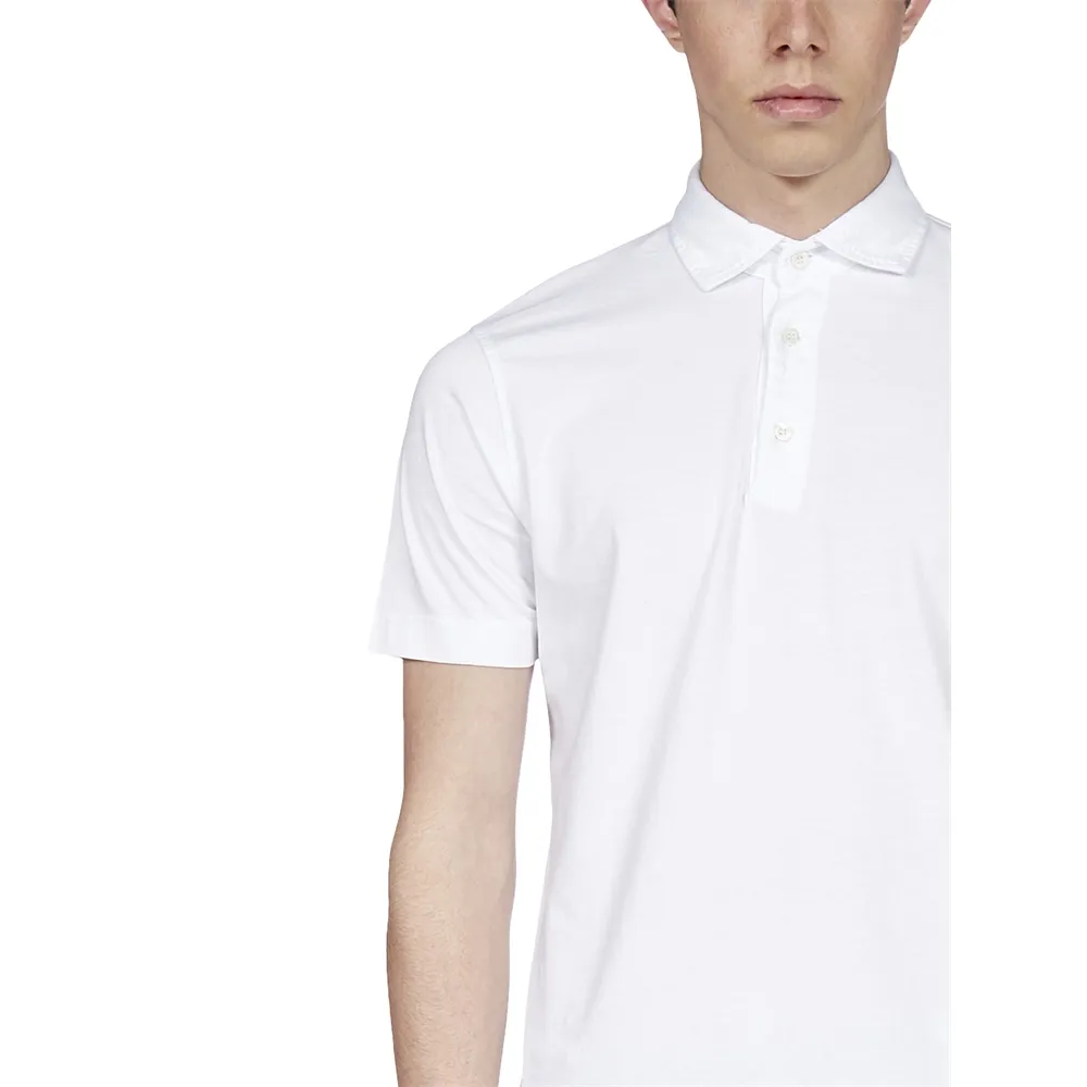 Logo-Patch Short-Sleeve Polo Shirt