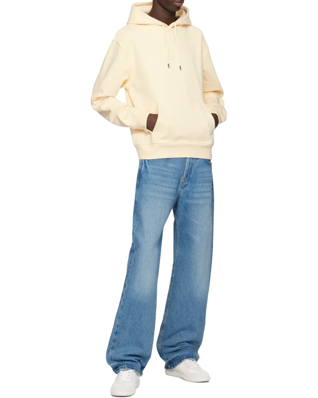 Long-Sleeved Hooded Sweater