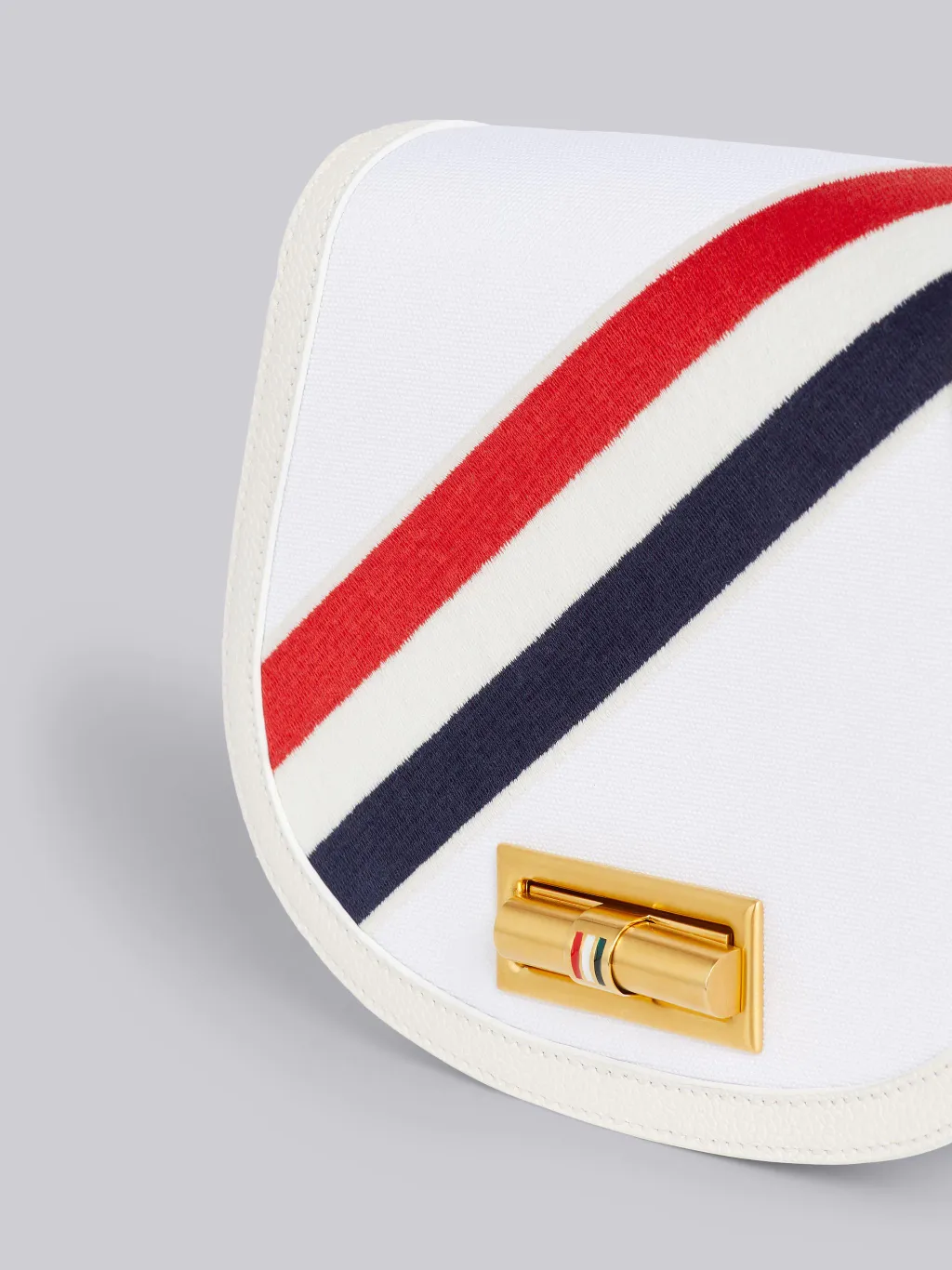 Thom Browne Diagonal Stripe Small Shoulder Bag