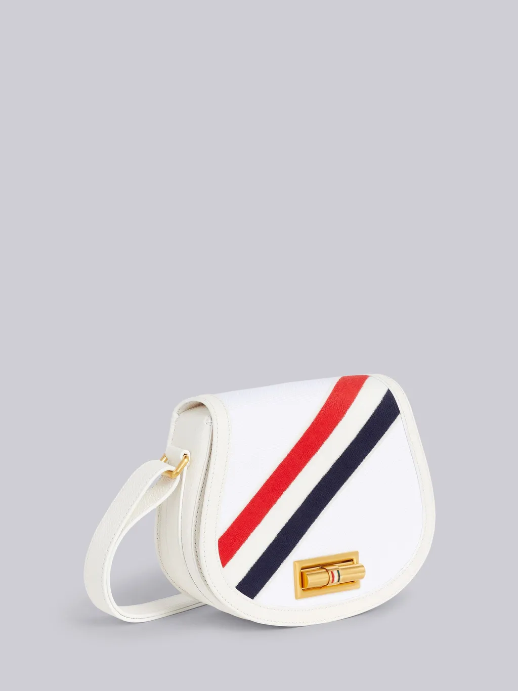Thom Browne Diagonal Stripe Small Shoulder Bag