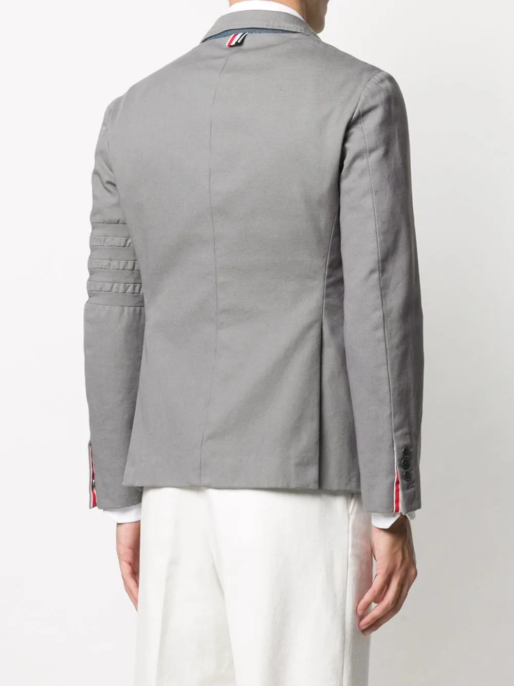 4-Bar Single-Breasted Blazer