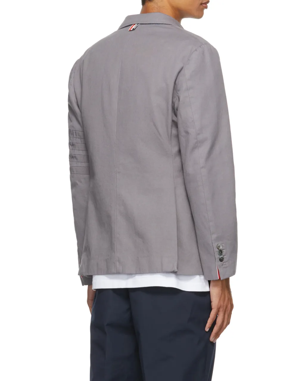 4-Bar Single-Breasted Blazer