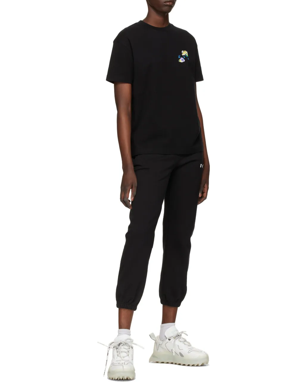 Check Arrows Print T-Shirt