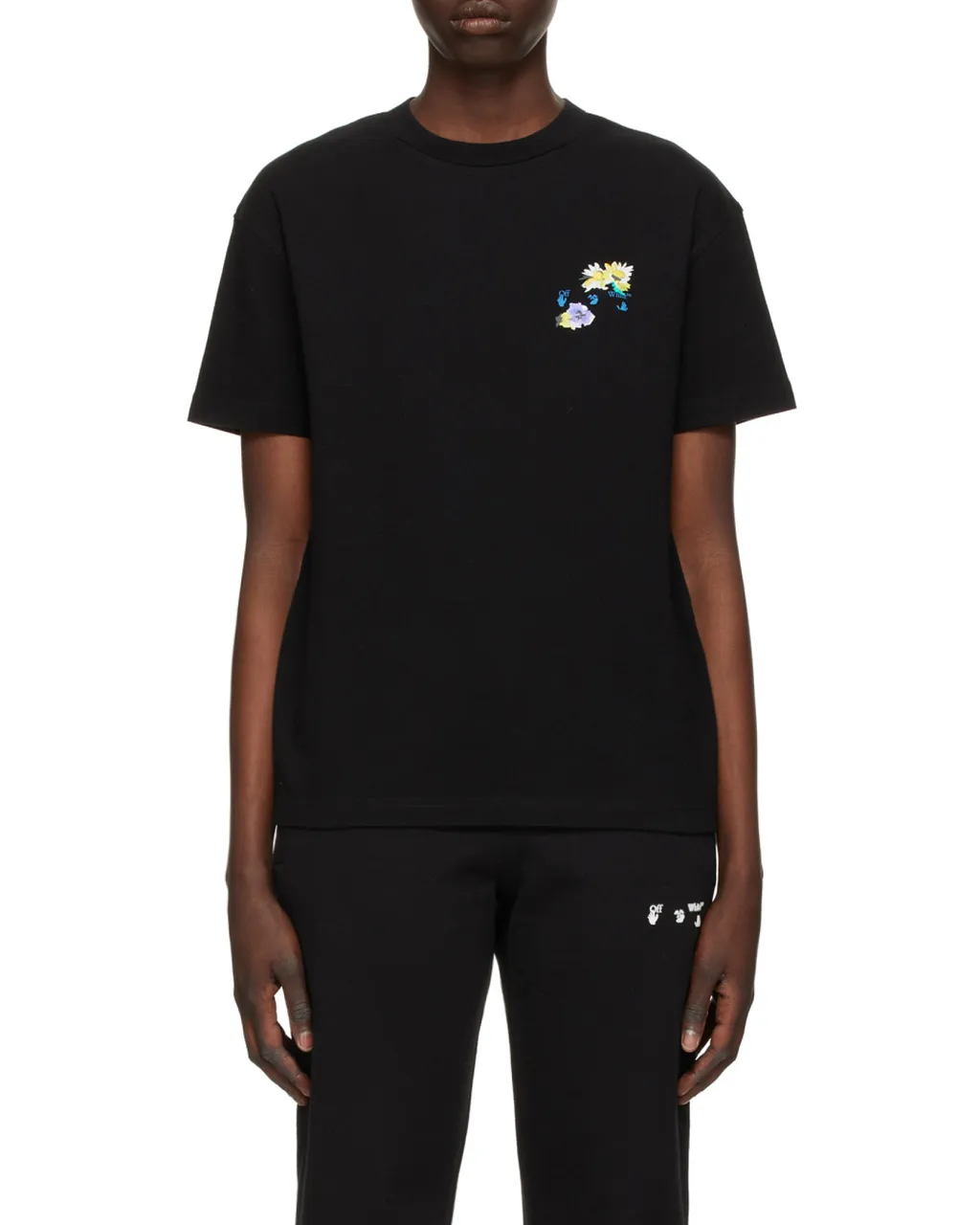 Check Arrows Print T-Shirt