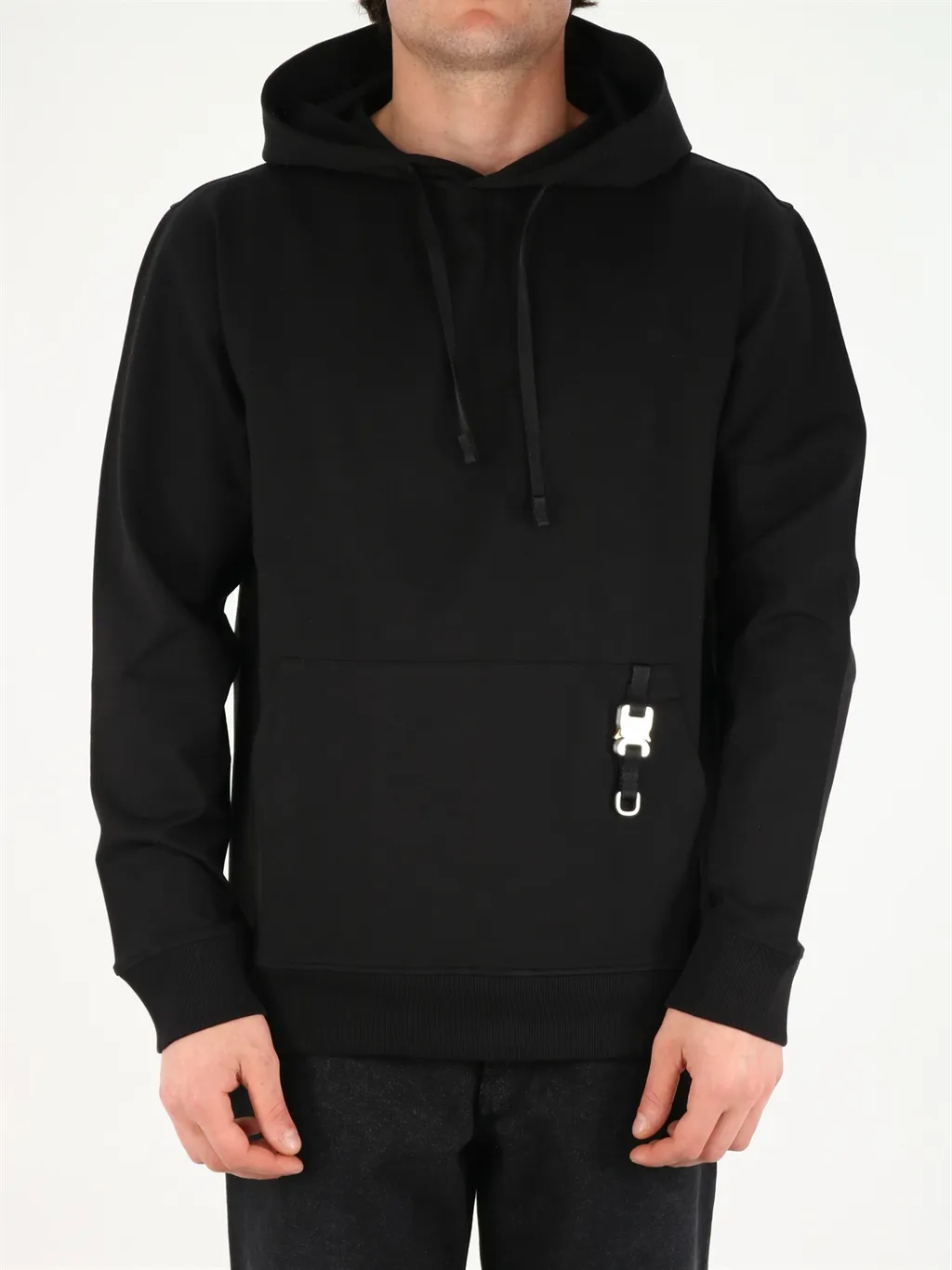 1017 Alyx 9Sm Buckle Detailed Hoodie