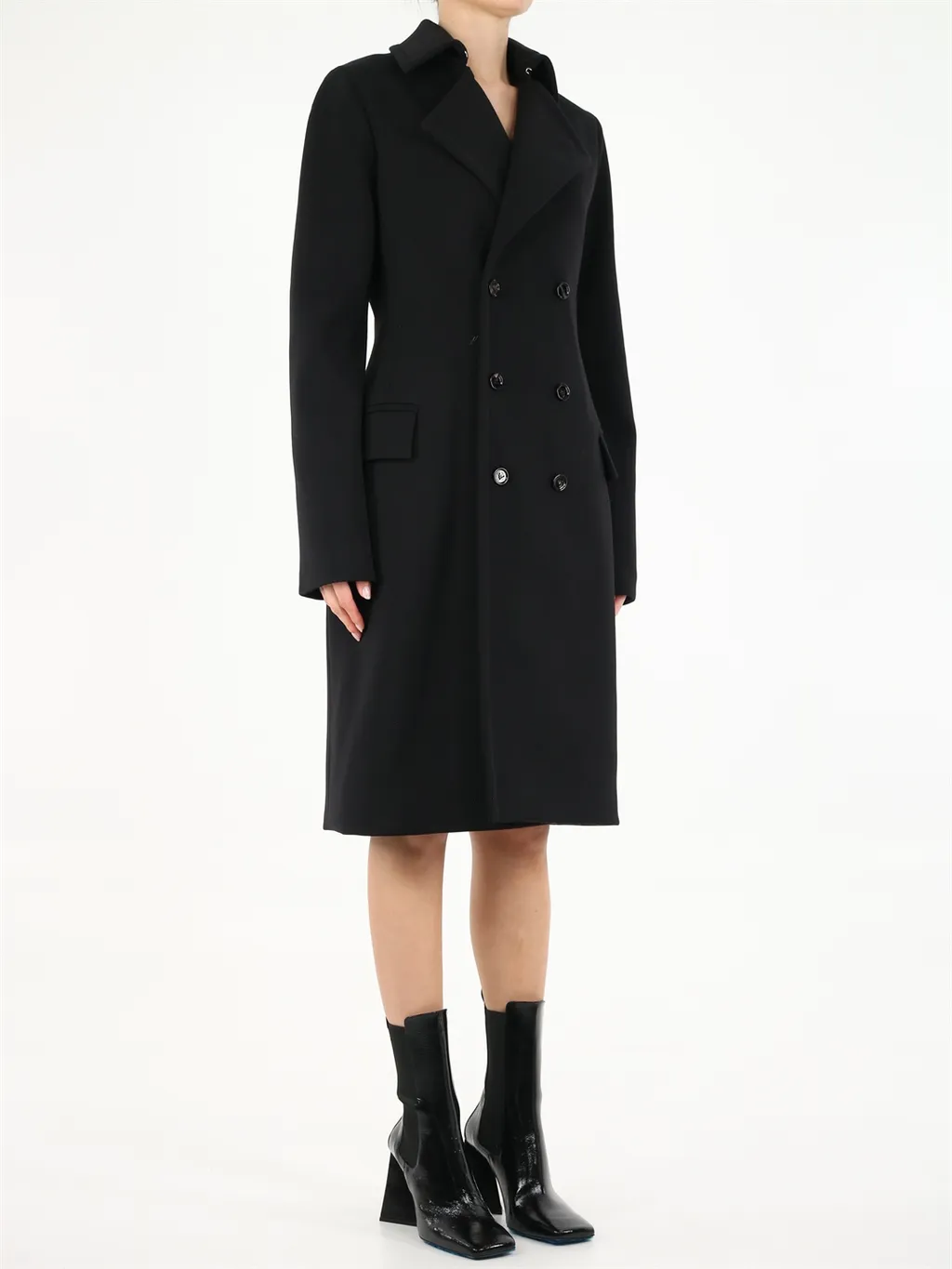 Bottega Veneta Double Breasted Coat