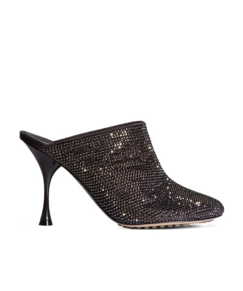 Bottega Veneta Dot Sock Embellished Mules