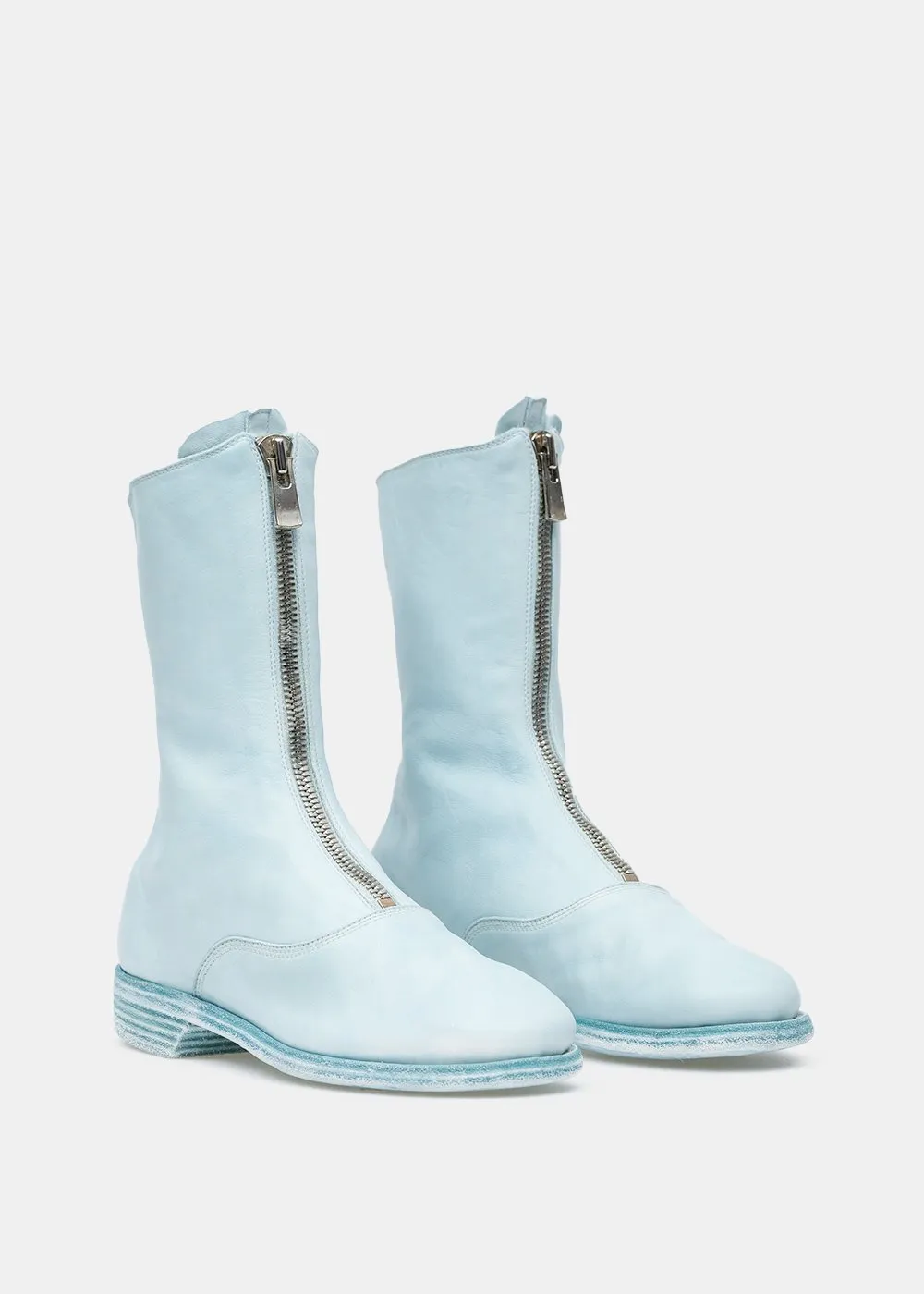 Zippered Boots