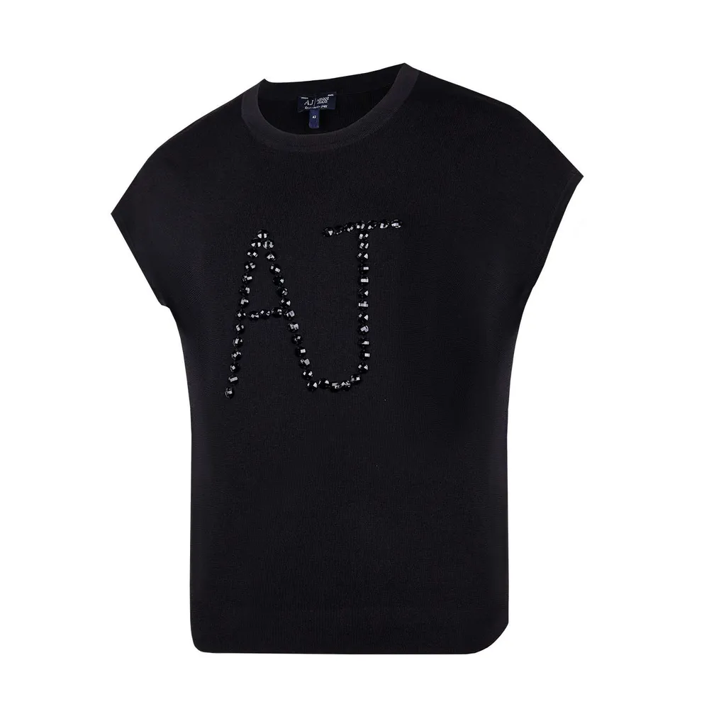 Black Short-Sleeved T-Shirt