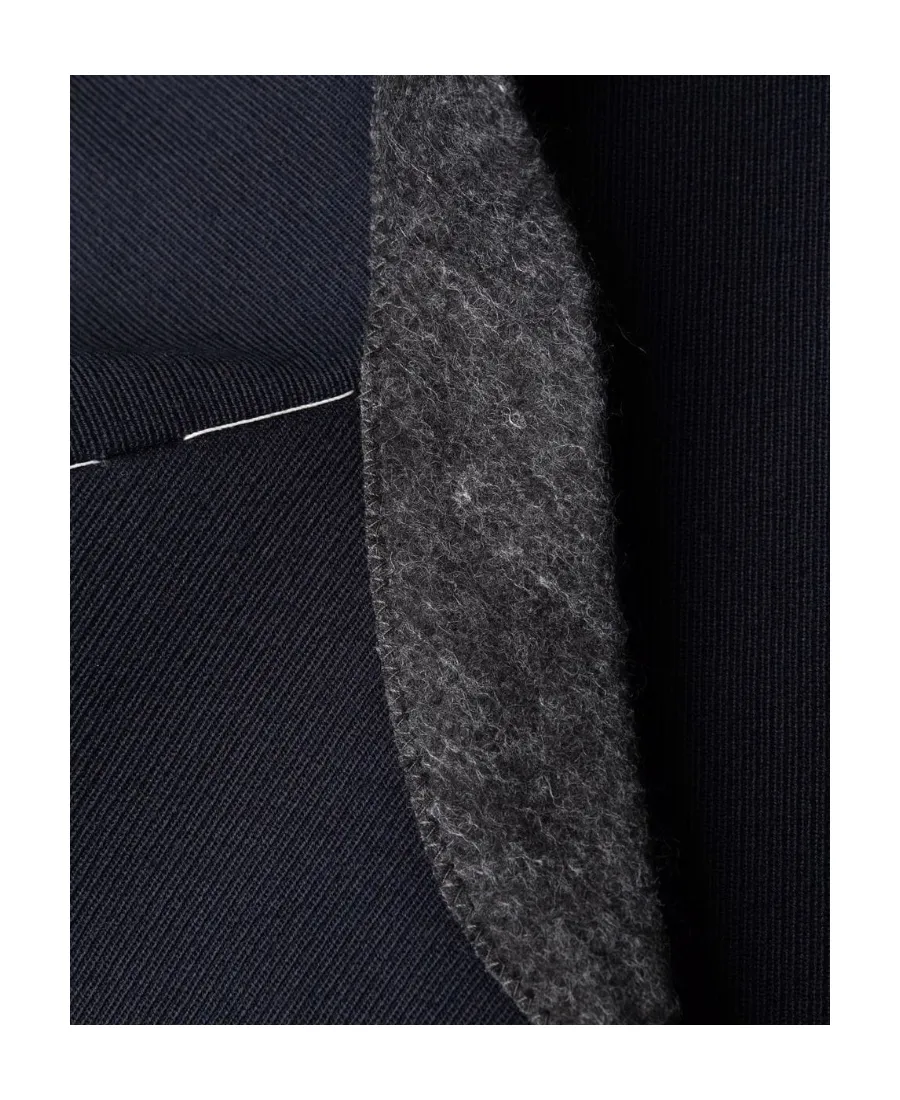 Maison Margiela Collarless Single Breasted Coat