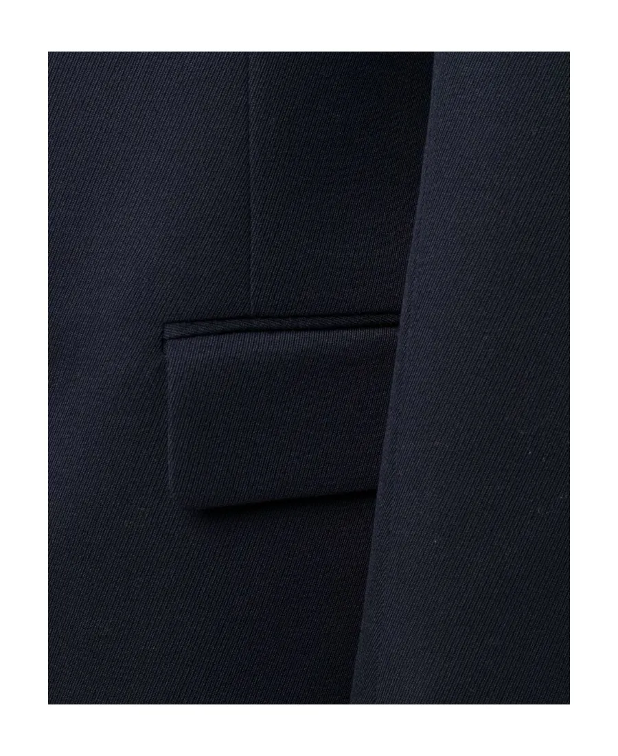 Maison Margiela Collarless Single Breasted Coat