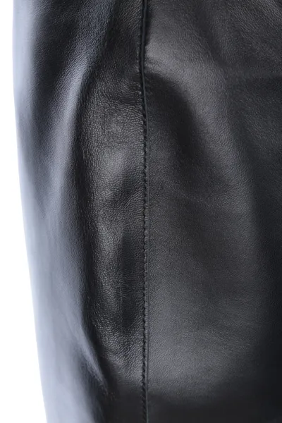 Givenchy Cut-Out Detail Leather Midi Skirt