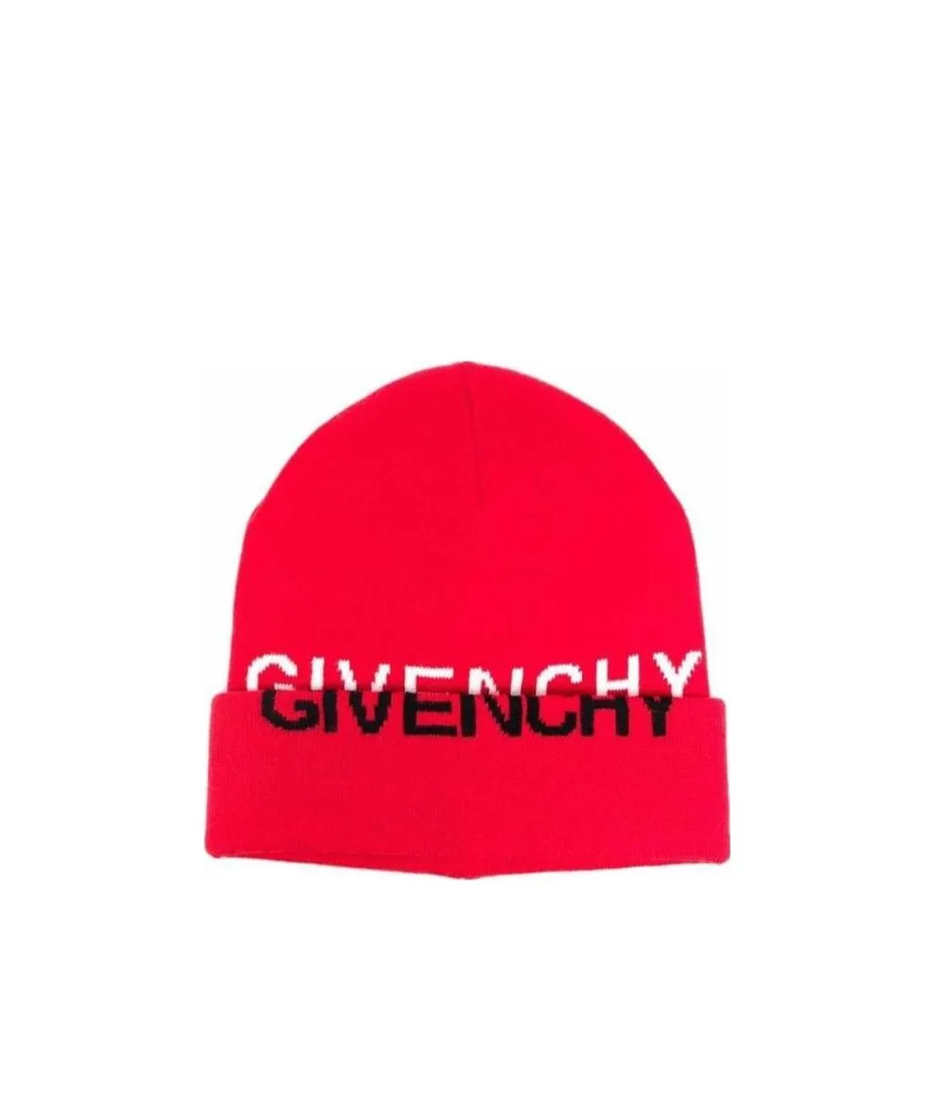 Logo-Print Knitted Beanie