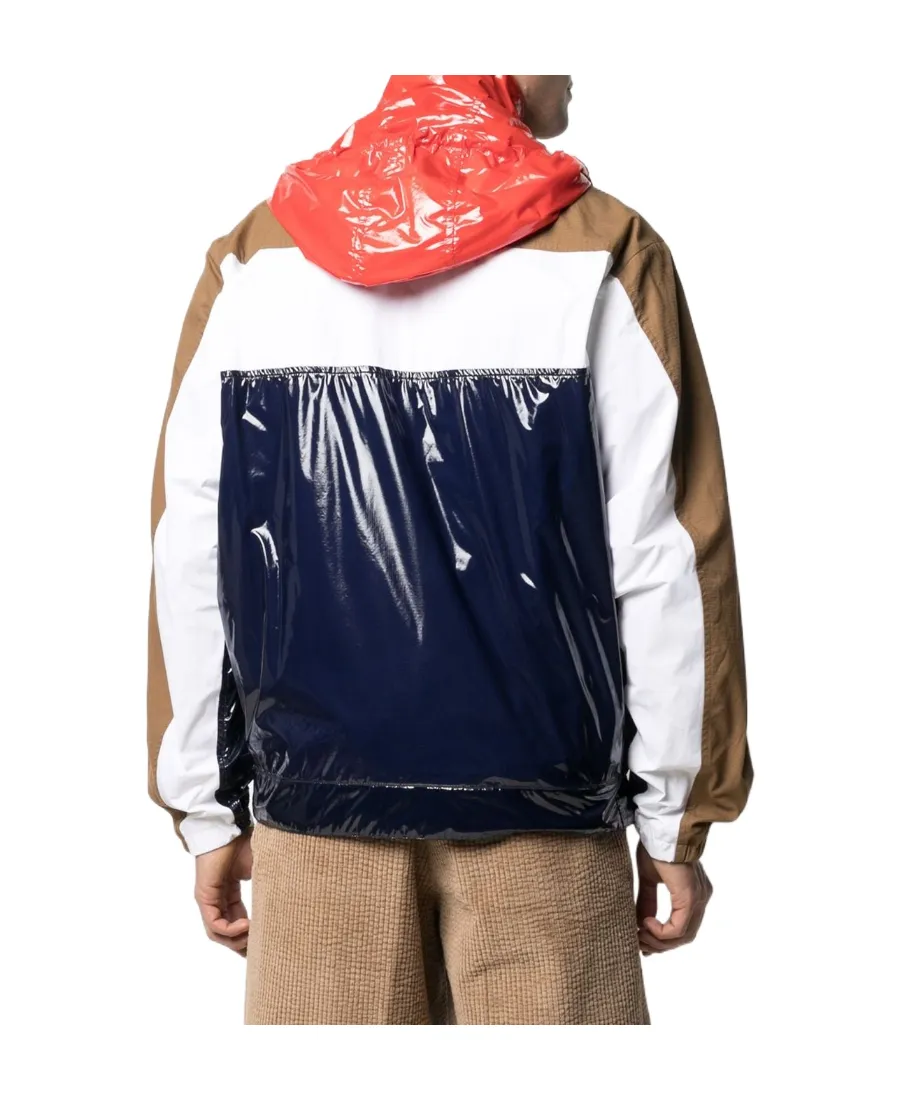 Dsquared2 Logo Printed Zipped Windbreaker