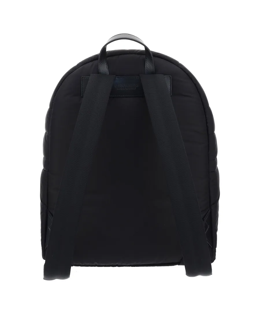 Padded Logo-Print Backpack