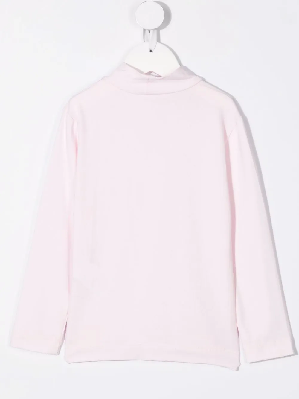 Logo-Print Mock Neck Sweatshirt