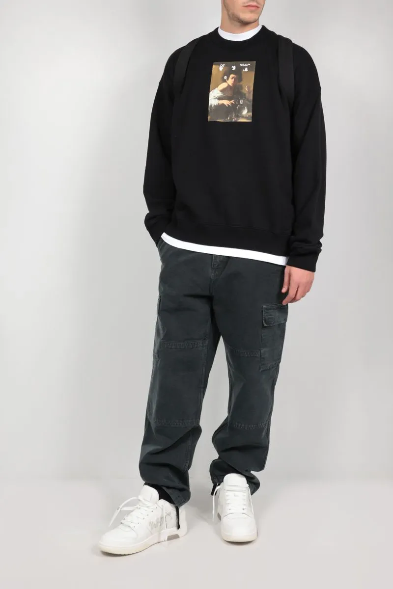 Off-White Caravaggio Painting Printed Sweatshirt