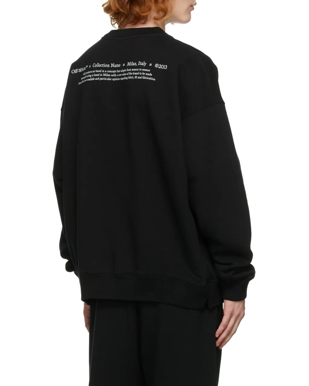 Off-White Caravaggio Painting Printed Sweatshirt