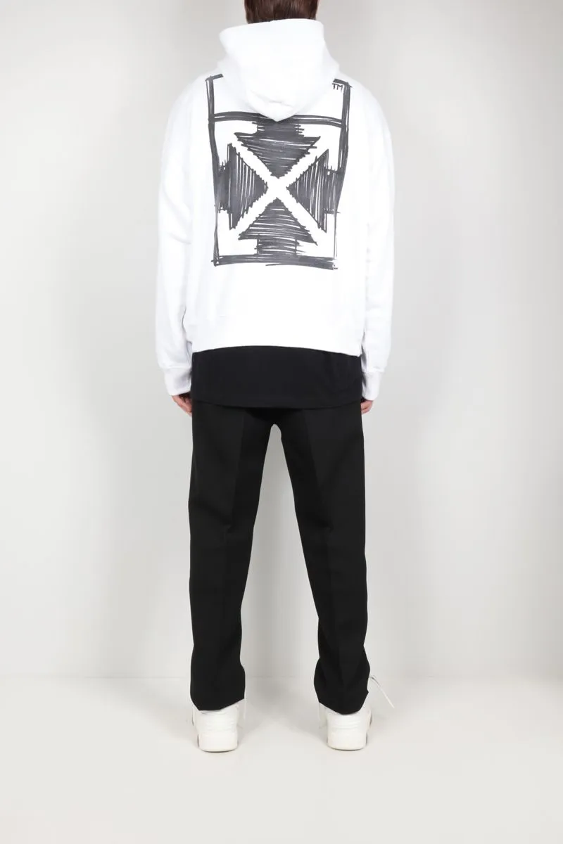 Logo-Print Drawstring Hoodie
