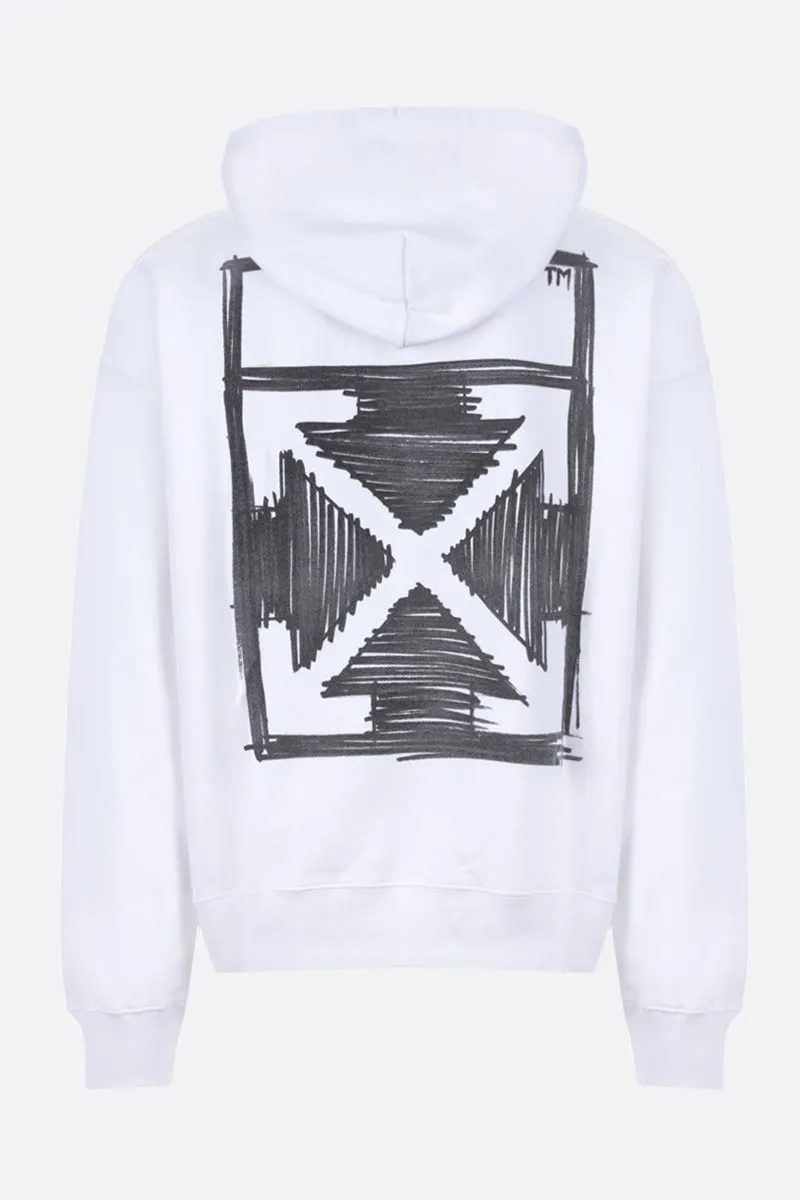 Logo-Print Drawstring Hoodie