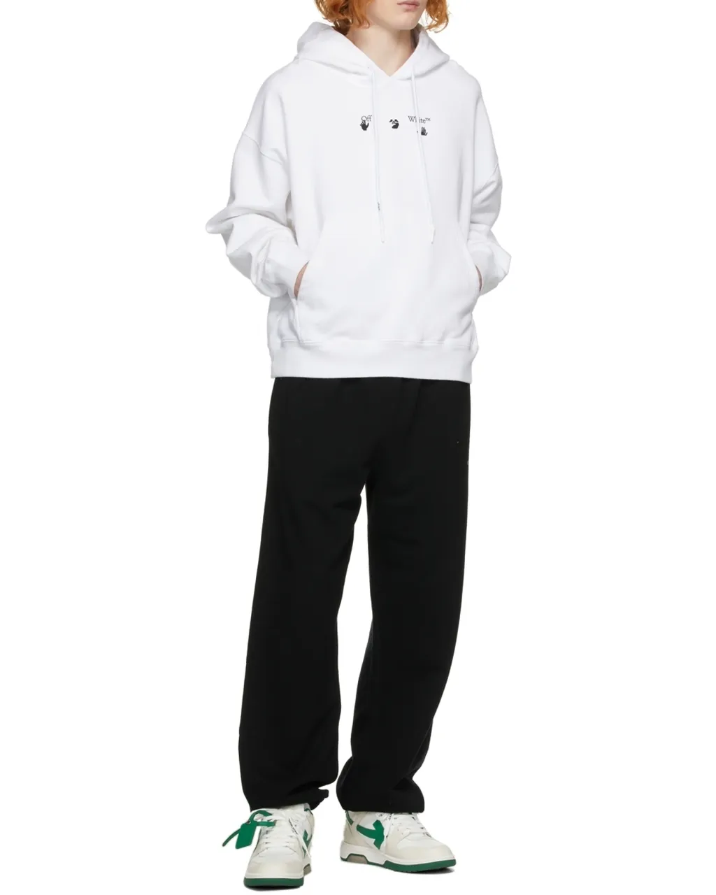 Logo-Print Drawstring Hoodie
