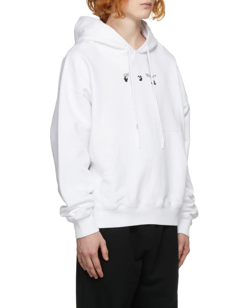 Logo-Print Drawstring Hoodie