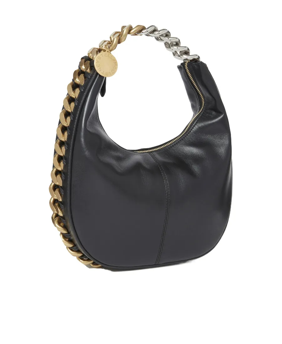 Stella Mccartney Frayme Zipit Small Shoulder Bag