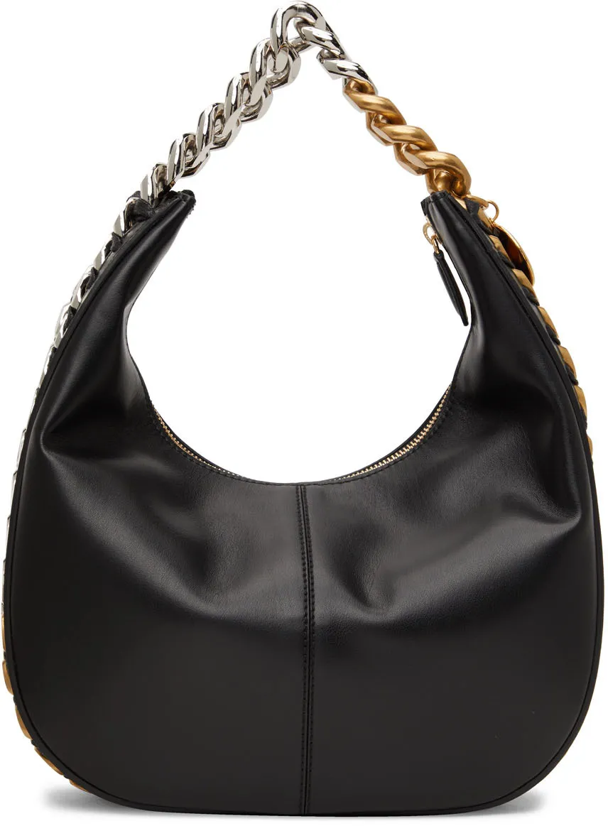 Stella Mccartney Frayme Zipit Small Shoulder Bag