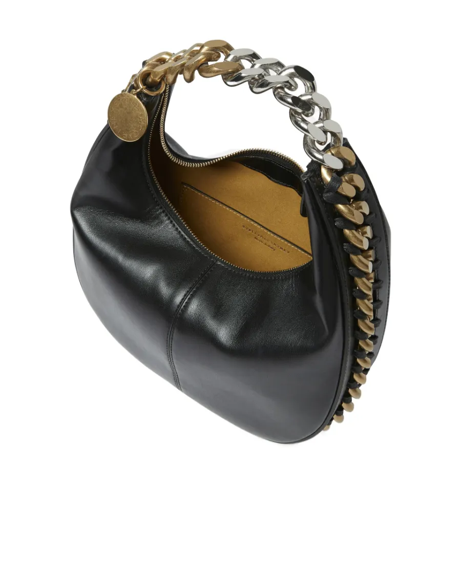 Stella Mccartney Frayme Zipit Small Shoulder Bag