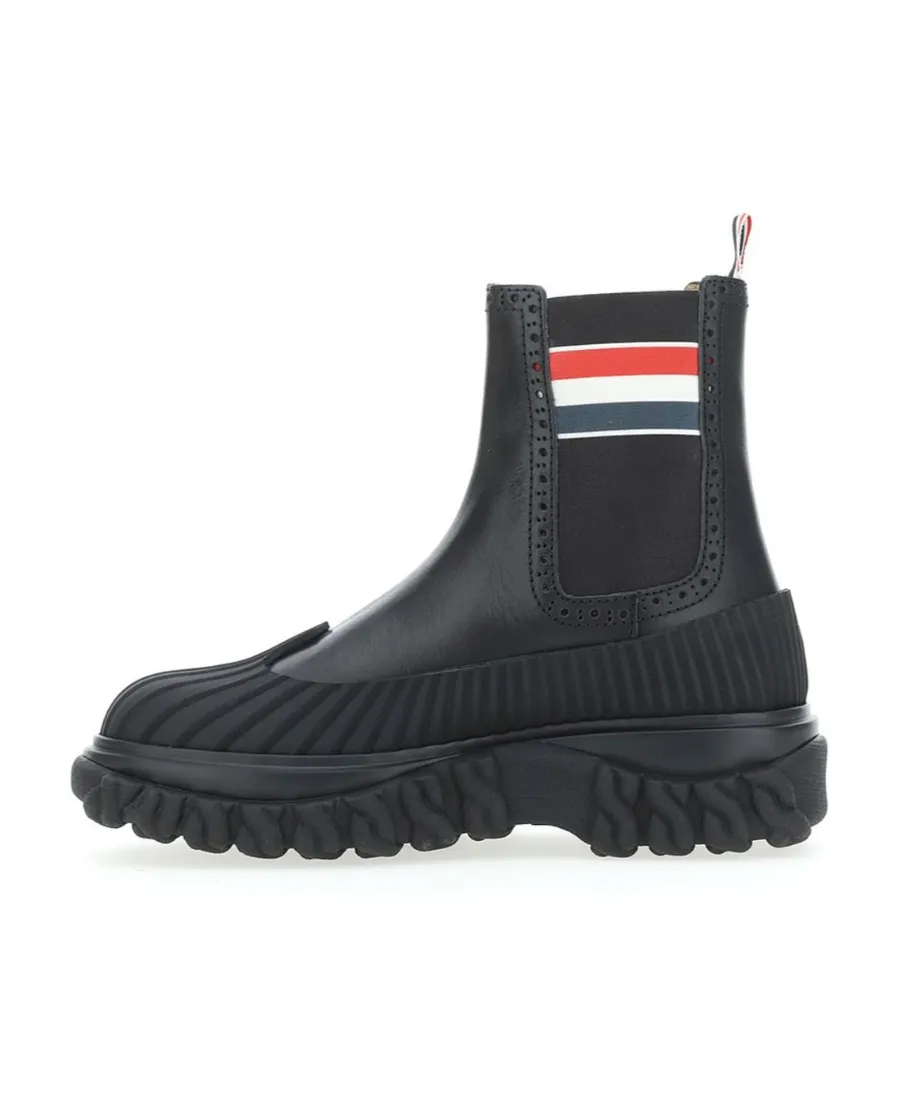 Chelsea Boot With Chunky Rubber-Sole Detail
