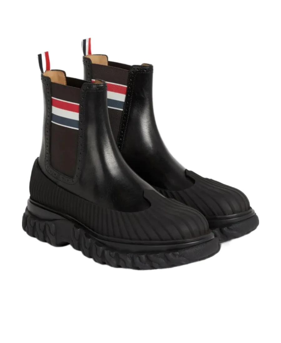 Chelsea Boot With Chunky Rubber-Sole Detail