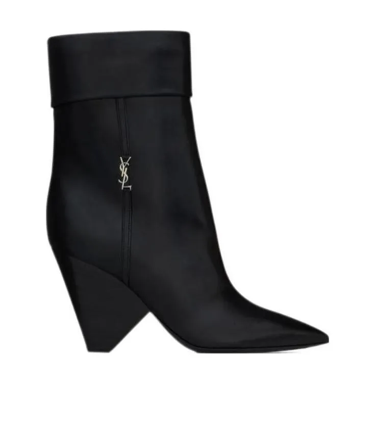 Saint Laurent Niki Pointed Toe Boots