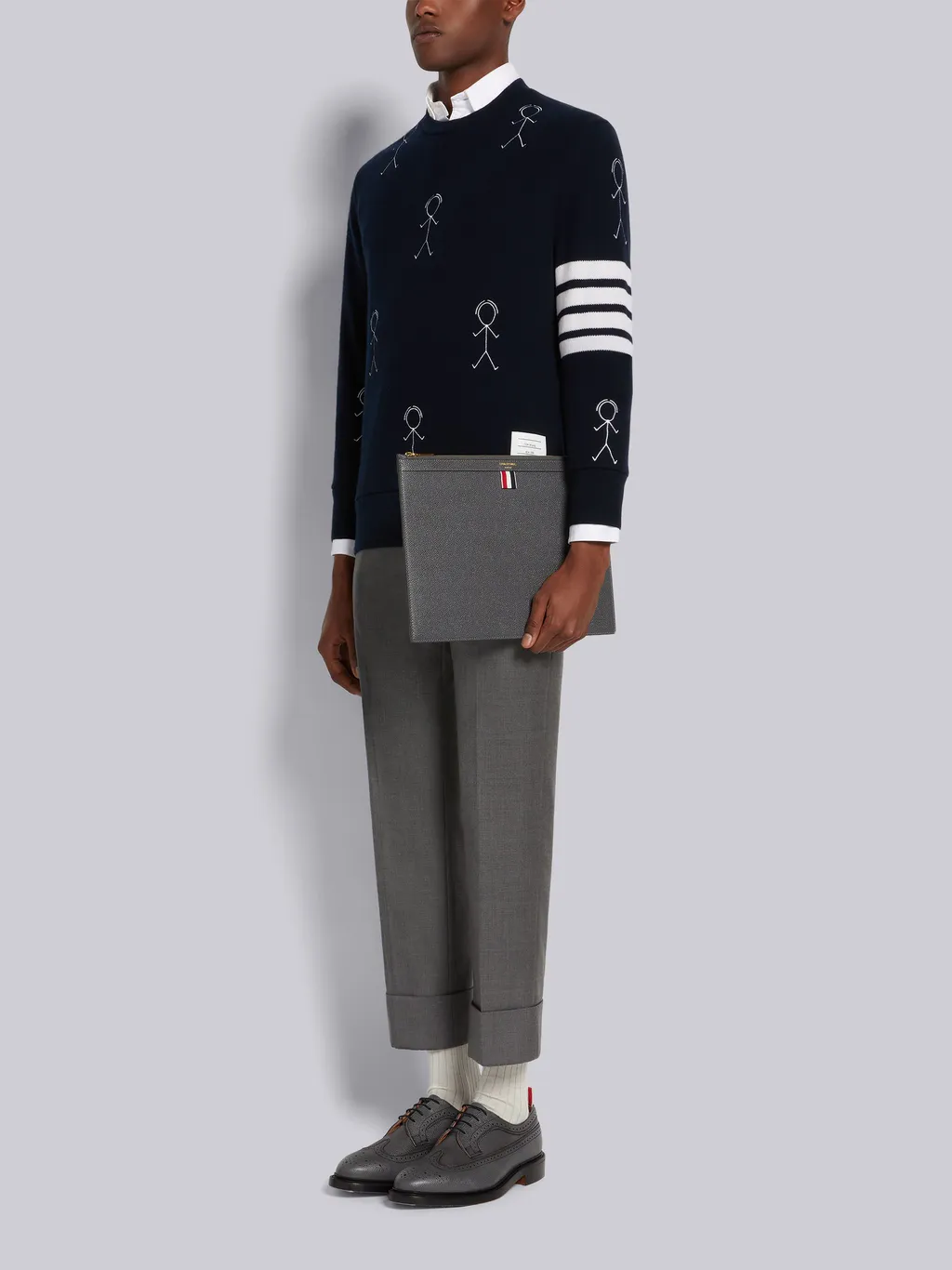 Thom Browne Logo Document Holder