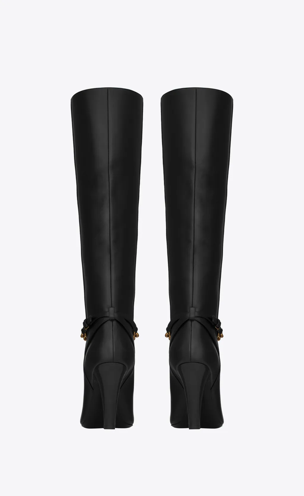 Saint Laurent Le Mailon Chain-Detailed Boots